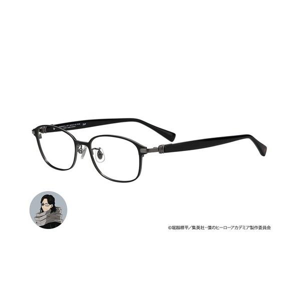 伊達メガネ メガネ 眼鏡 Zoff｜僕のヒーローアカデミア 「 相澤消太 モデル」 ウェリントン型 ...