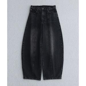 ジーンズ 「KUROKI DENIM」フェードウォッシュカーブデニムパンツ / FADE WASH CURVED DENIM PT メンズ レディース
