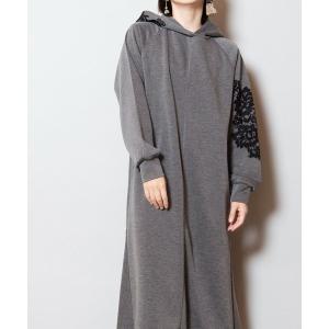 ワンピース レースモチーフワンピース