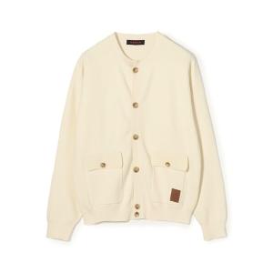 CABaN（キャバン） セーター ニット コットンカシミヤワッフル モック