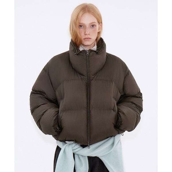 ダウンコート ダウンジャケット スタンドカラー ショートダウンジャケット FD25W216「Fano...