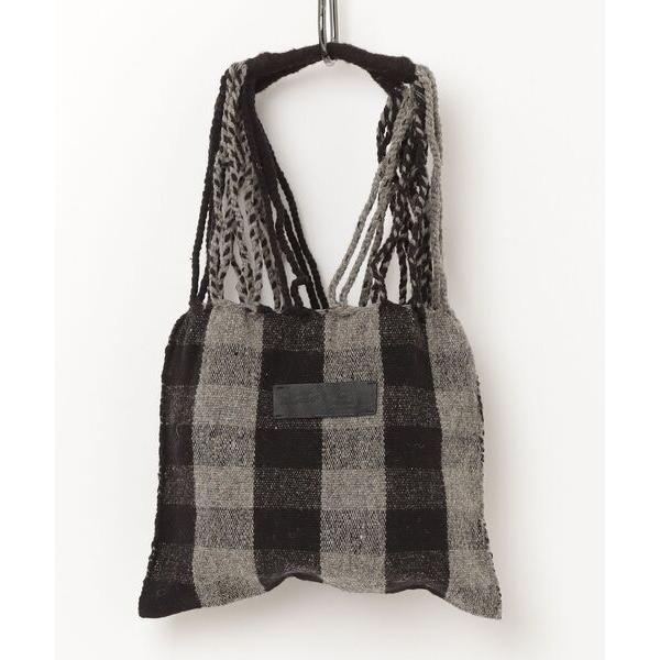 トートバッグ 「Moon Bird/ムーンバード」手織りのウール素材のハンモックバック(S) メンズ...