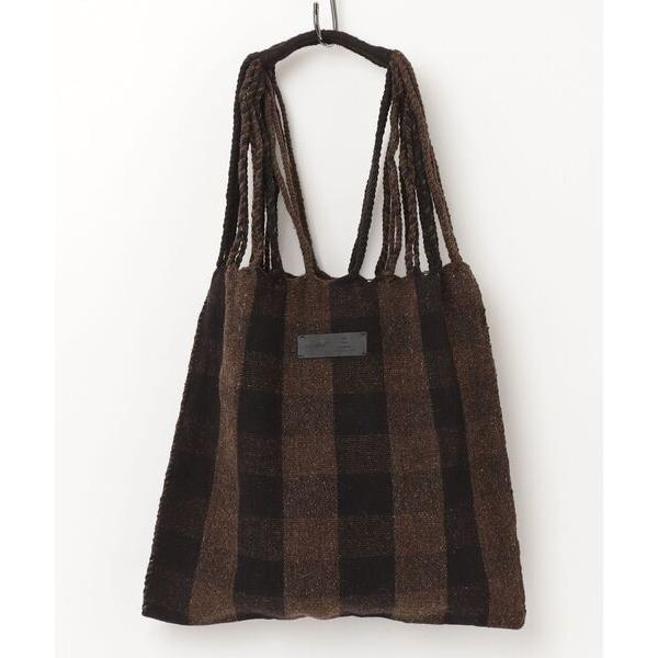 トートバッグ 「Moon Bird/ムーンバード」手織りのウール素材のハンモックバック(L) メンズ