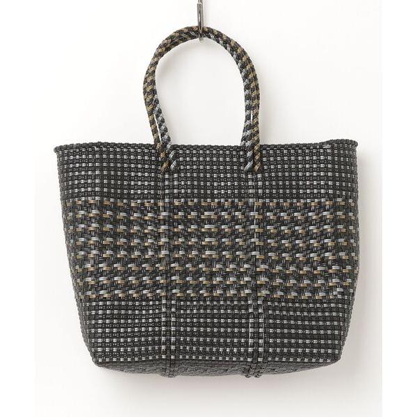 トートバッグ 「Moon Bird/ムーンバード」手編みのメルカドバッグ（Ｍ）幾何学 メンズ