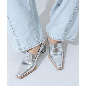 ローファー 「ふかふか・クッション入り」6cmヒールローファー CA23859 レディース