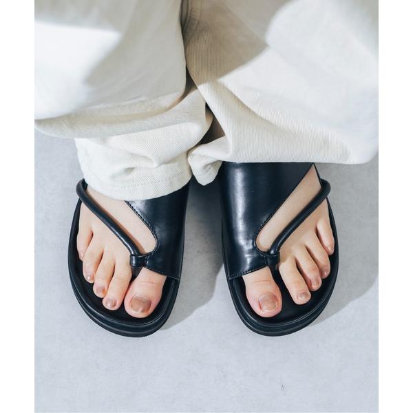 サンダル 「S-LLサイズ展開・軽量」軽量プラットフォームトングサンダル JA5992 レディース