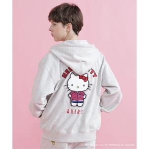 パーカー 「AVIREX×HELLO KITTY」HOODIE レディース