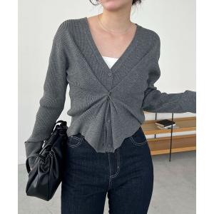 ニット セーター ウエストマークニット レディース