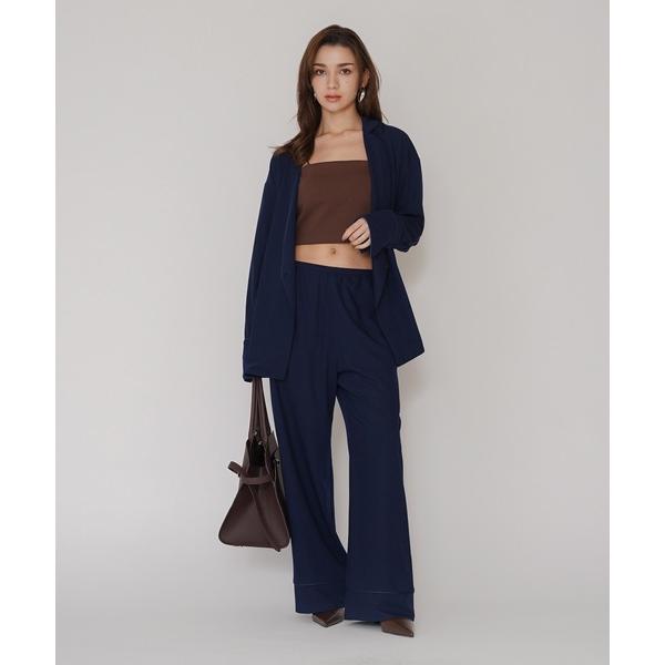 コート アウター DAILY＆LOUNGEWEAR パイピング シャツ ジャケット KINO THE...