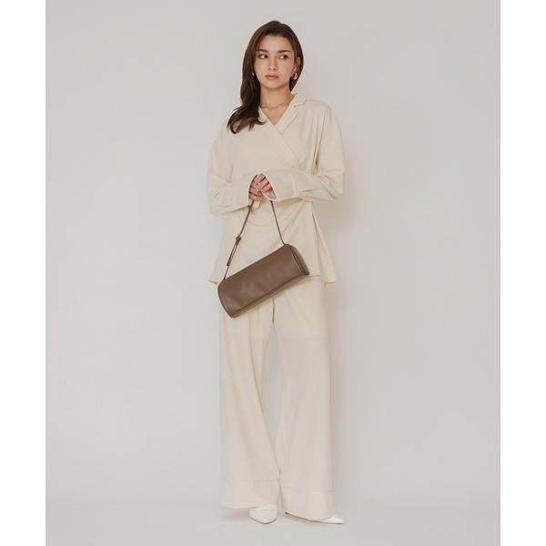 ワイドパンツ パンツ DAILY＆LOUNGEWEAR パイピング ワイド パンツ KINO THE...