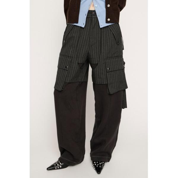 カーゴパンツ 「2026SS新作」KNIT DOCKING CARGO PT ニットドッキング カー...