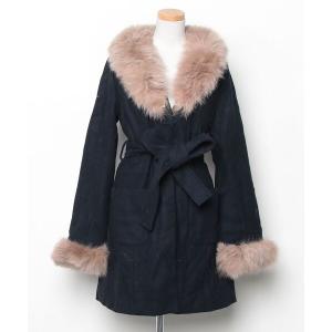 「SUPREME.LA.LA.」 コート MEDIUM ネイビー レディース