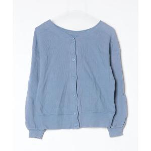 「niko and...」 カーディガン MEDIUM ブルー レディース