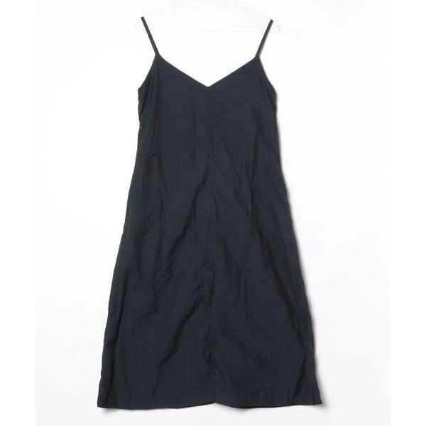 「AURALEE」 キャミソールワンピース 1 ネイビー レディース