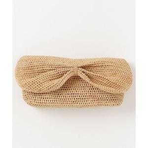 「Helen Kaminski」 ビジュークラッチバッグ - ベージュ レディース