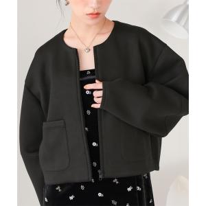 「titivate」 ブルゾン M ブラック レディース