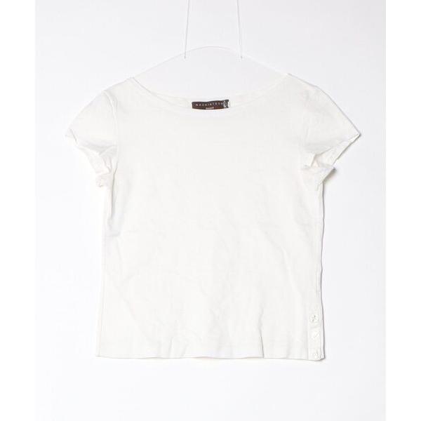 「Mackintosh」 半袖Tシャツ 32 ホワイト レディース