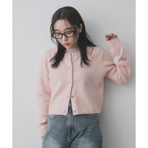 カーディガン 「洗濯可」メタルボタンカーディガン レディース