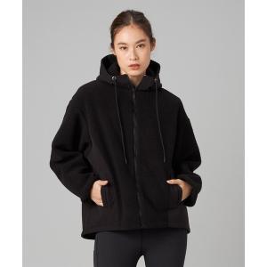 カバーオール ボアフルジップジャケット レディース