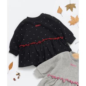 ベビー服 ロンパース 「リンク」裏毛メロウボディーオール
