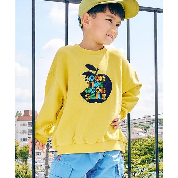 トレーナー カラフルロゴトレーナー_ジュニア対応 キッズ 子供服 男の子 女の子