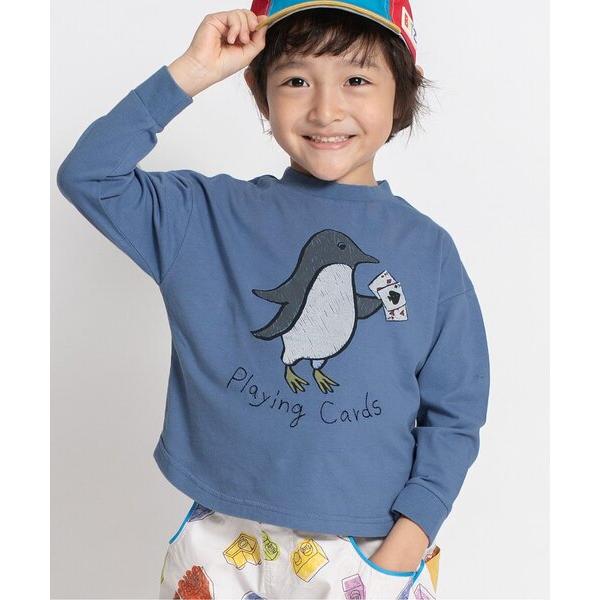tシャツ ゆる動物プリント長袖Tシャツ キッズ 子供服 男の子 女の子