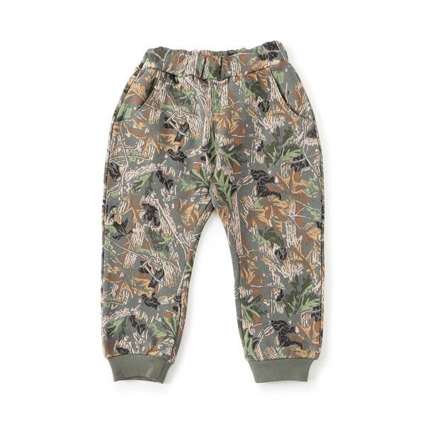 パンツ 総柄イージージョガーパンツ_ジュニア対応 キッズ 子供服 男の子 女の子