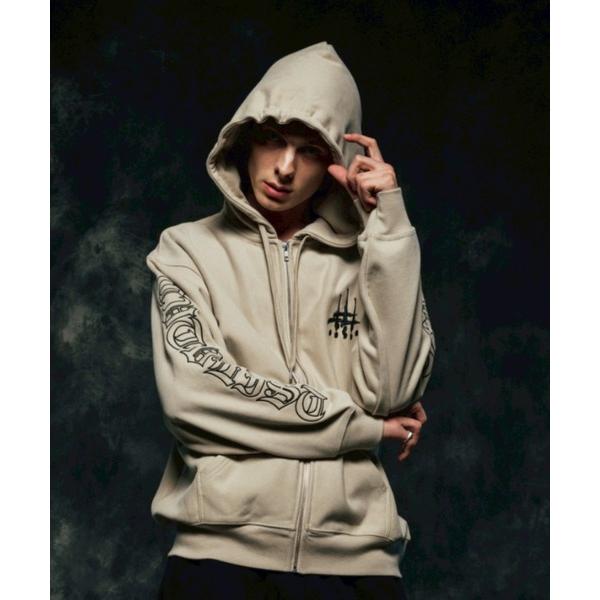 パーカー CVTVLIST/カタリスト/別注multi cross usual  zip hoodi...