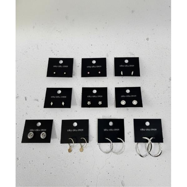 ピアス 「Sonu jewelry（ソヌジュエリー）」デザインピアス　10点セット　son-pier...