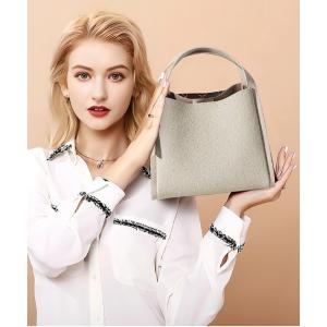 トートバッグ 「 NiiNa / ニーナ 」高品質牛革2wayソフトバーティカルトートバッグ レディース