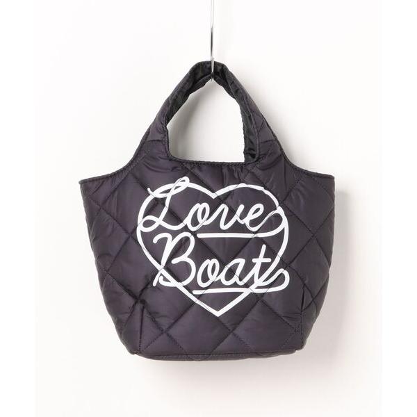 トートバッグ ミニ LOVEBOAT 中綿ミニキルティングトート レディース メンズ