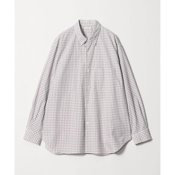 シャツ 「Steven Alan」 ヘイズ チェック レギュラーカラー シャツ LOOSE メンズ