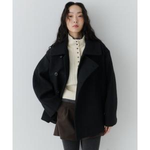 ELFRANK ピーコート pコート 「2025AW」「ウール70％」セーラーカラー