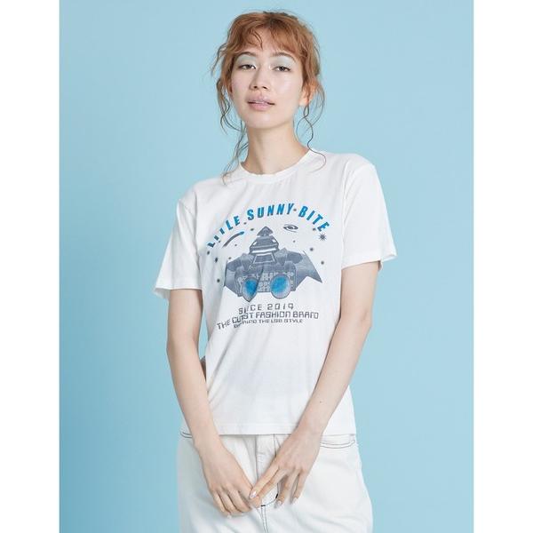 tシャツ 「RES」「Little sunny bite」Roket tee レディース メンズ