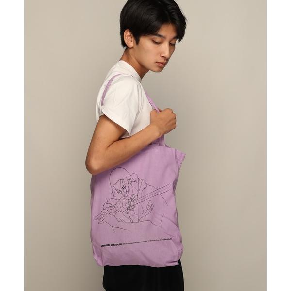 トートバッグ 「SAMURAI CHAMPLOO」JIN シルエット バッグ メンズ レディース