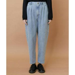パンツ ムーブデニム テーパードパンツ レディース メンズ