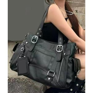 ショルダーバッグ バッグ ベルトジップデザイン３WAYショルダーバッグ トレカケース＆ショルダー付き 平成ギャル Y2K(MA/EK129) レディー