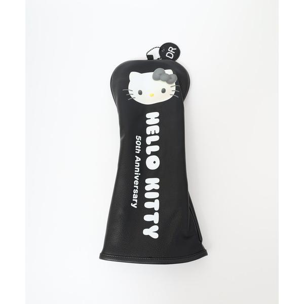 ゴルフ HELLO KITTY 50周年 ヘッドカバー　ドライバー メンズ レディース