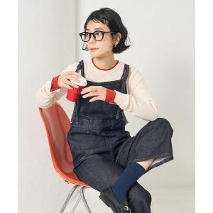 Levi's（リーバイス） レッド レディース ルーズ オーバーオール