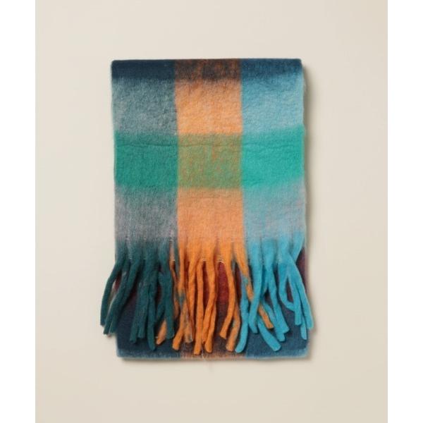 マフラー ストール マフラー/大判チェック柄マフラー レディース