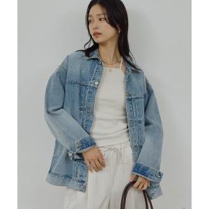 ベスト ジレ 「サイズ展開あり」オーバーGジャン レディース