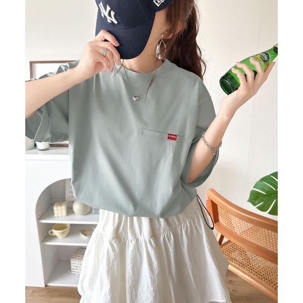 「Java」 半袖Tシャツ LARGE グレー レディース