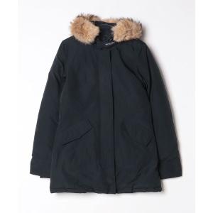 「WOOLRICH」 ダウンコート M ネイビー レディース