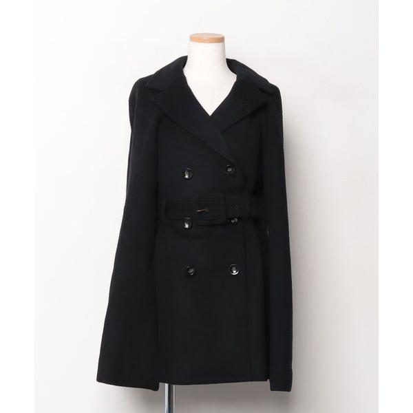 「LILY BROWN」 ポンチョコート FREE ブラック レディース