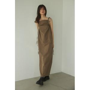 「BLACK BY MOUSSY」 キャミソールワンピース 2 ライトブラウン レディース