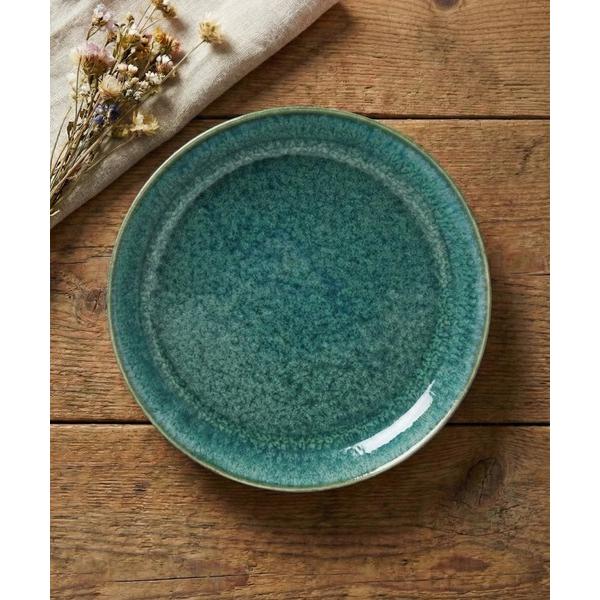 食器 ナチュラルカラー　プレートグリーン