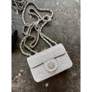 ショルダーバッグ バッグ グリッターショルダーBAG レディース