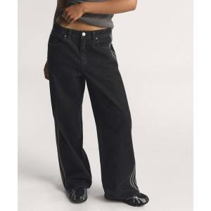 adidas ストライプデニムパンツ 30 adidas（アディダス） ジーンズ デニム デニムパンツ DENIM 3S PANT