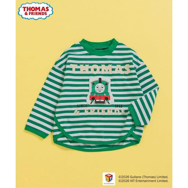 tシャツ 「トーマス」キャラクター長袖Tシャツ キッズ 子供服 男の子 女の子