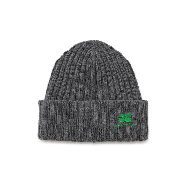 ニット帽 ニットキャップ 「GANNI(ガニー)」Core Future Wool Knit Ben...